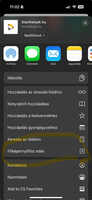 lejjebb görgetve található a "Főképernyőhöz adás" (Add to Home Screen)